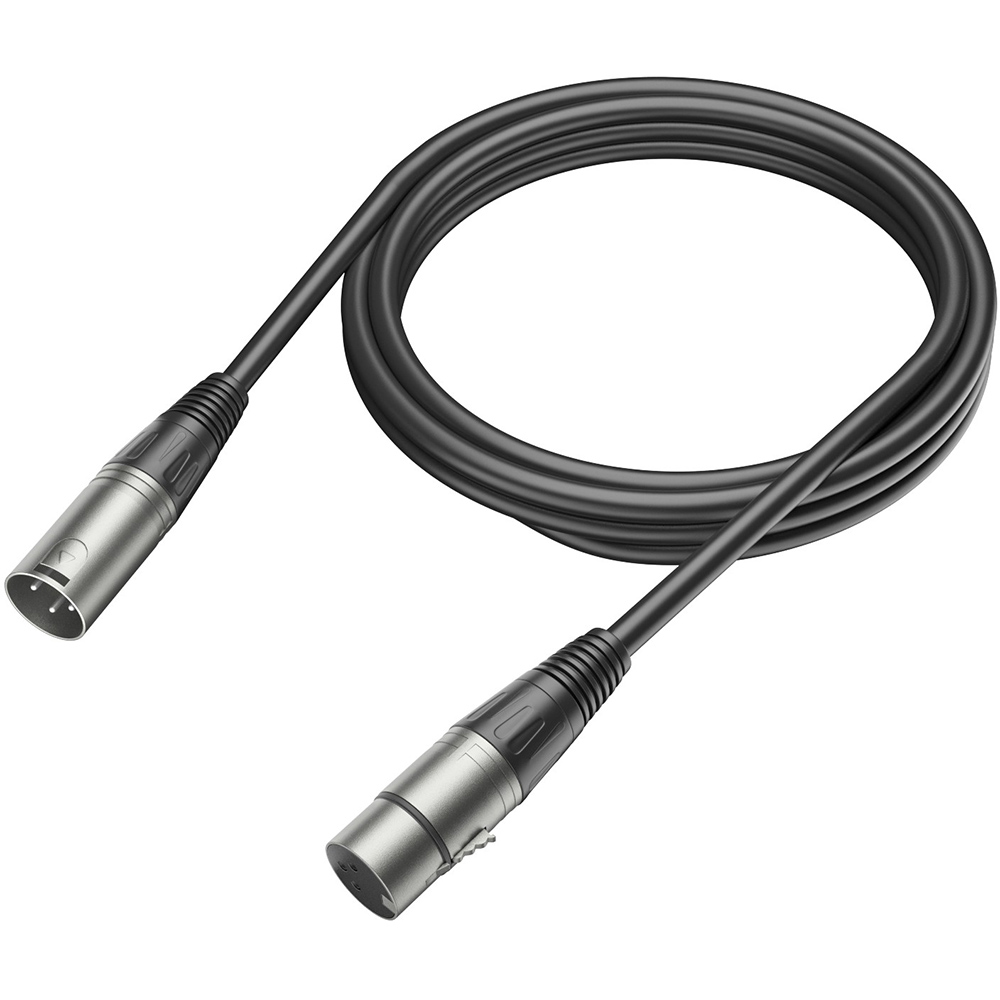 Кабель FIFINE L9C XLR Male to Femal 1.8 м Black Тип разъема XLR - XLR
