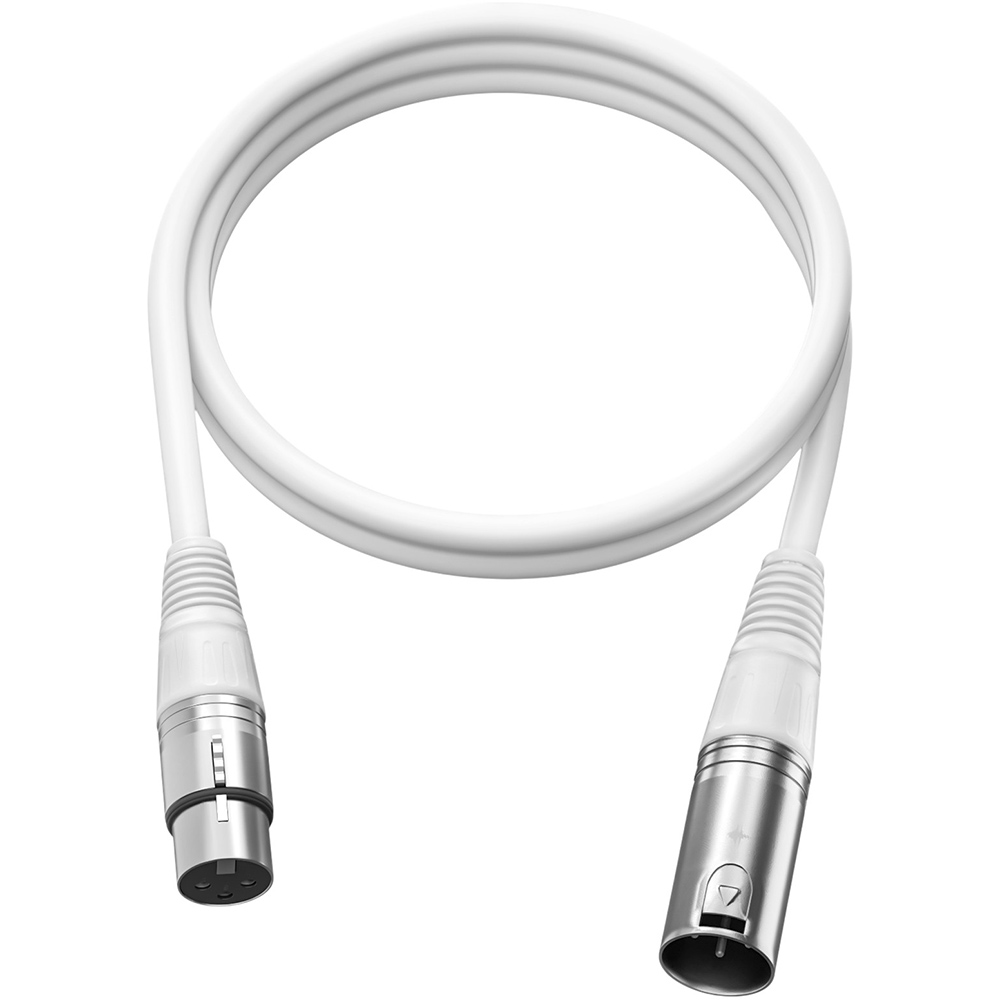 Кабель FIFINE L9CW XLR Male to Female 1.8 м White Вид кабель