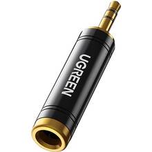 Перехідник UGREEN 3.5mm M to 6.35mm F AV168 Black (60711)