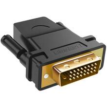 Львів - Перехідник UGREEN DVI 24+1 M to HDMI F Black (20124)