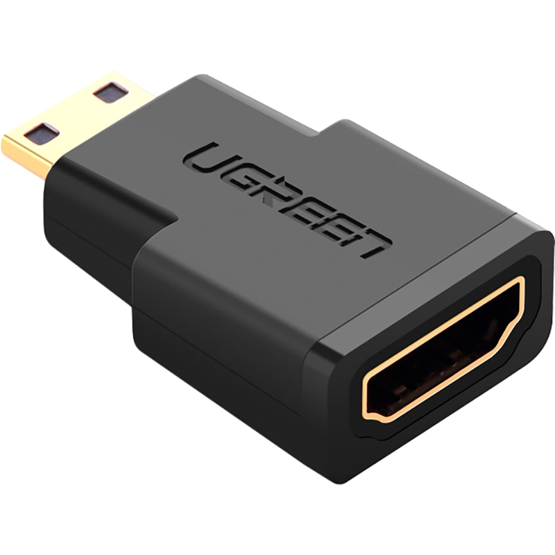 Перехідник UGREEN Mini HDMI - HDMI Black (20101)