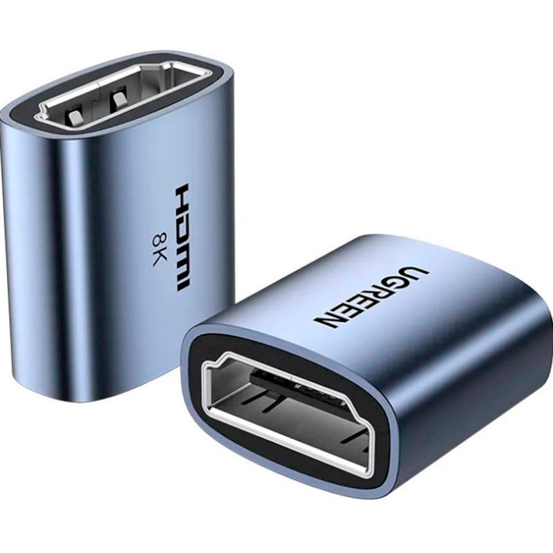 Перехідник UGREEN HD159 HDMI-HDMI Grey (90592) Конектори мама-мама