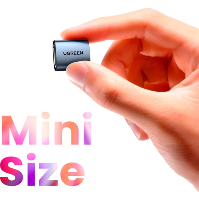 Перехідник UGREEN HD159 HDMI-HDMI Grey (90592) Версія HDMI 2.1