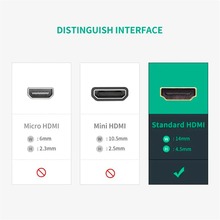 Перехідник UGREEN HDMI - HDMI Black (20107)