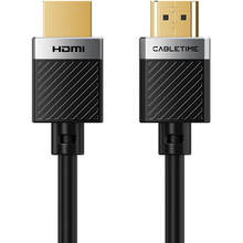 Львів - Кабель CABLETIME CH24T HDMI (M) - HDMI (M) 2.0 V 4K/60Hz 15 м Black (CA915828)