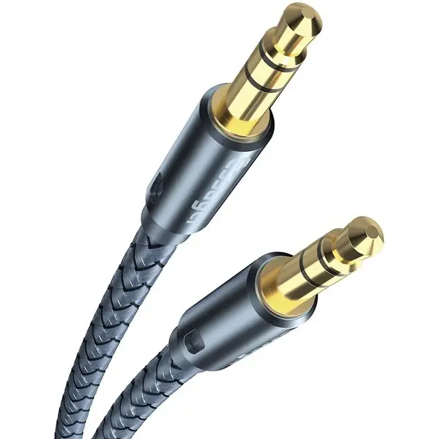 Кабель ESSAGER 3.5 мм M - 3.5 мм M 3.0 м Gray (EYP35-DYC0G) Вид кабель