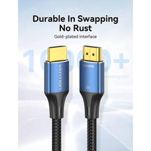 Кабель VENTION HDMI - HDMI V 2.1 M/M 1 м Black (ALGLF)