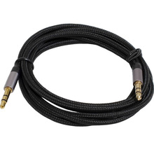 Кабель PATRON 3.5mm M - 3.5mm M 1.2m Вlack (CAB-PN-MUL-J-J-12)