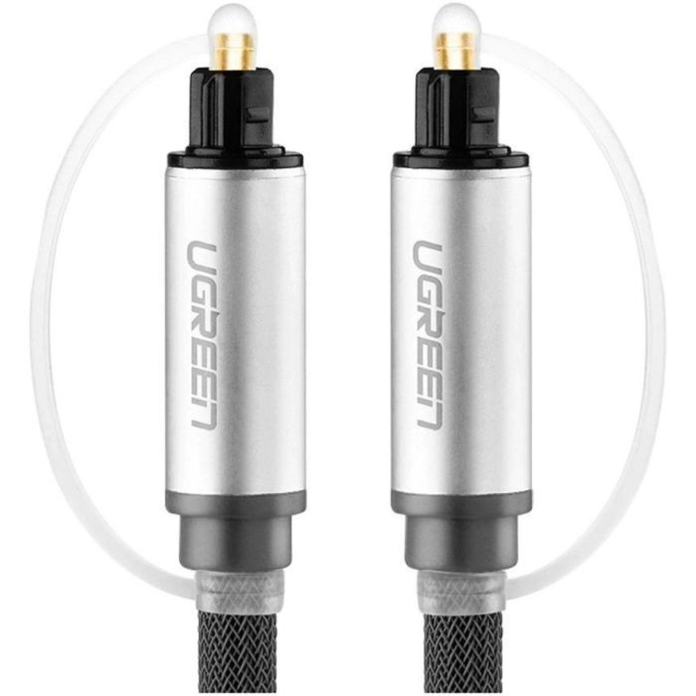 Кабель UGREEN AV108 Optical Toslink - Optical Toslink 1.5m Вlack (10542) Тип разъема TOSLINK - TOSLINK