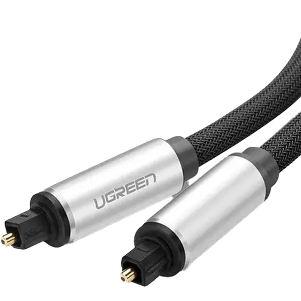 Кабель UGREEN AV108 Optical Toslink - Optical Toslink 1.5m Вlack (10542) Коннекторы папа-папа