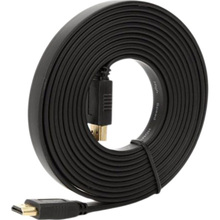 Кабель MERLION HDMI 5 м V1.4 Black (YT-HDMI(M)/(M)SLIM-5.0m/01072)