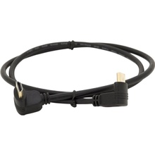 Кабель MERLION HDMI-HDMI v1.4 1.0 м Black (YT-HDMI-1.0m/90°-90°)