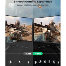 Кабель UGREEN DisplayPort M to DisplayPort M V1.4 braided DP114 1,5 м Black (80391)