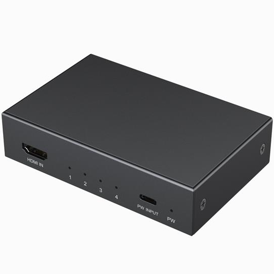 Разветвитель CABLEXPERT DSP-HDMI4K-4P-01 Вид переходник