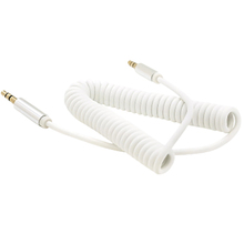 Кабель VOLTRONIC AUX Audio 3.5мм 1.5м white (YT-AUXSGJ(M)/(M)-1.5-W)