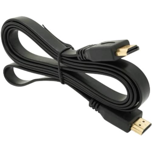 Кабель MERLION HDMI-HDMI V1.4 Q160 1.5 м Black (YT-HDMI(M)/(M)SLIM-1.5m)