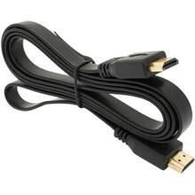 Кабель MERLION HDMI-HDMI V1.4 Q160 1.5 м Black (YT-HDMI(M)/(M)SLIM-1.5m)