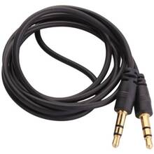 Кабель VOLTRONIC AUX DC3.5 Gold Stereo Jack 5.0 м Black (YT-AUXGJ(M)/(M)-5.0-B)