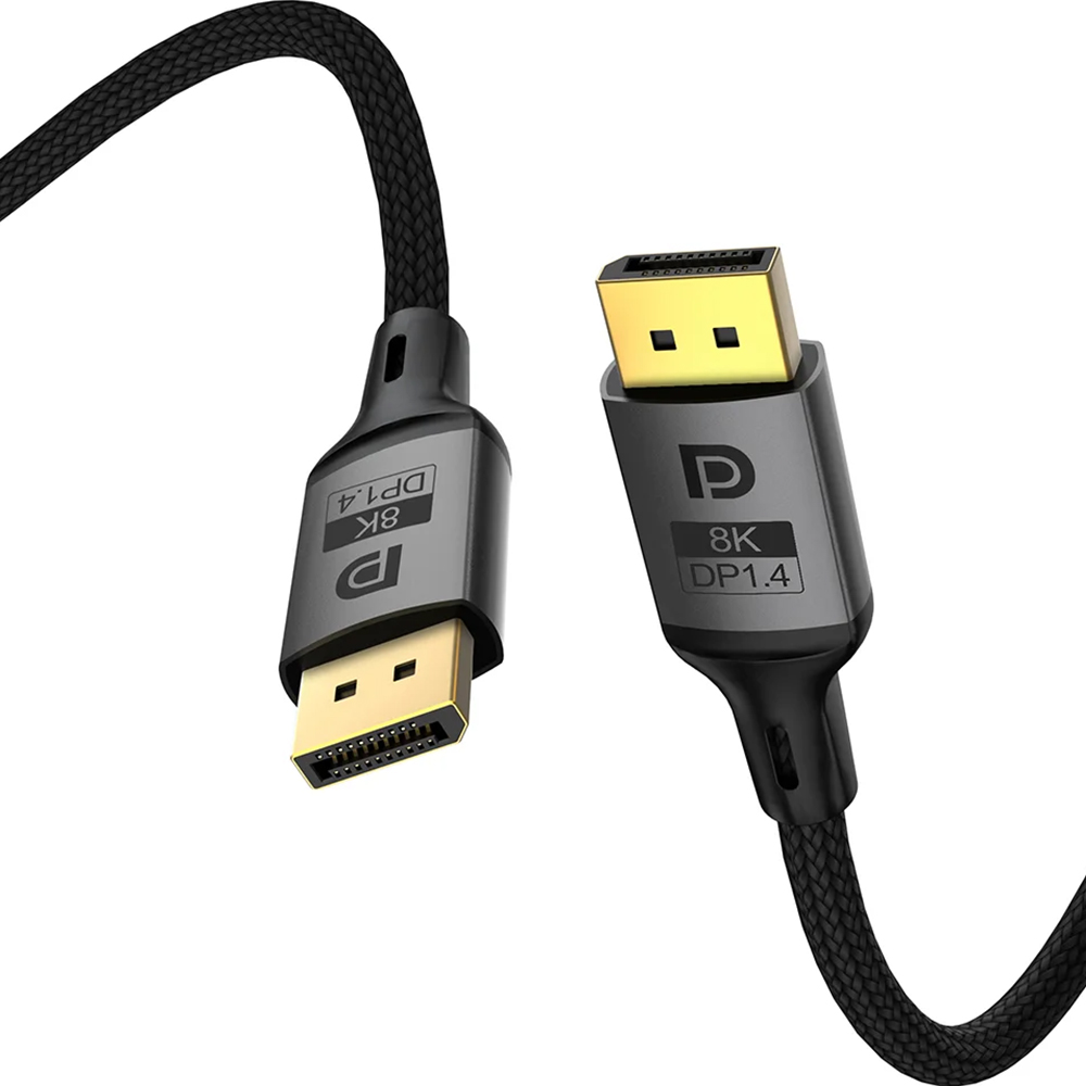 Кабель COLORWAY DisplayPort-DisplayPort V1.4 8K 1.5м Black (CW-CBDP093-BK) Вид кабель