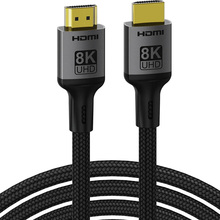 Кабель COLORWAY HDMI-HDMI V2.1 8K 2м Black (CW-CBHD088-BK)