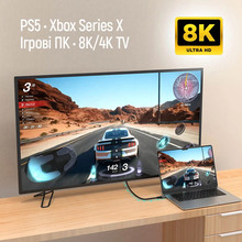 Кабель COLORWAY HDMI-HDMI V2.1 8K 2м Black (CW-CBHD088-BK)