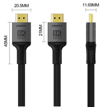 Кабель COLORWAY HDMI-HDMI V2.1 8K 2м Black (CW-CBHD088-BK)