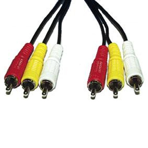 Кабель ATCOM 3RCA>3RCA 7.5m PE