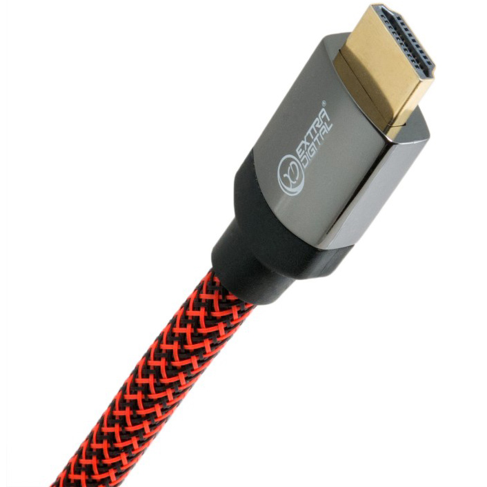 Кабель EXTRADIGITAL HDMI - HDMI 10m Red-Black (KBH1613) Вид кабель