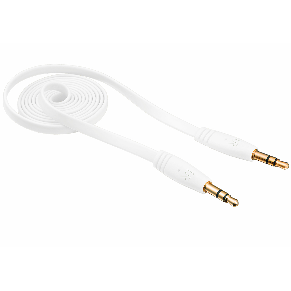 Кабель TRUST URBAN Audio Cable 1m White (20490) Тип роз'єму 3.5 - 3.5