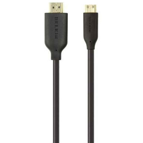 Кабель BELKIN HDMI (AM/СM) HighSpeed 1м, Black, HDMI-miniHDMI