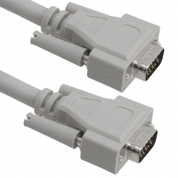

Кабель DIGITUS VGA (HDDB15M/M) 5.0m white, VGA (HDDB15M/M) 5.0m, white