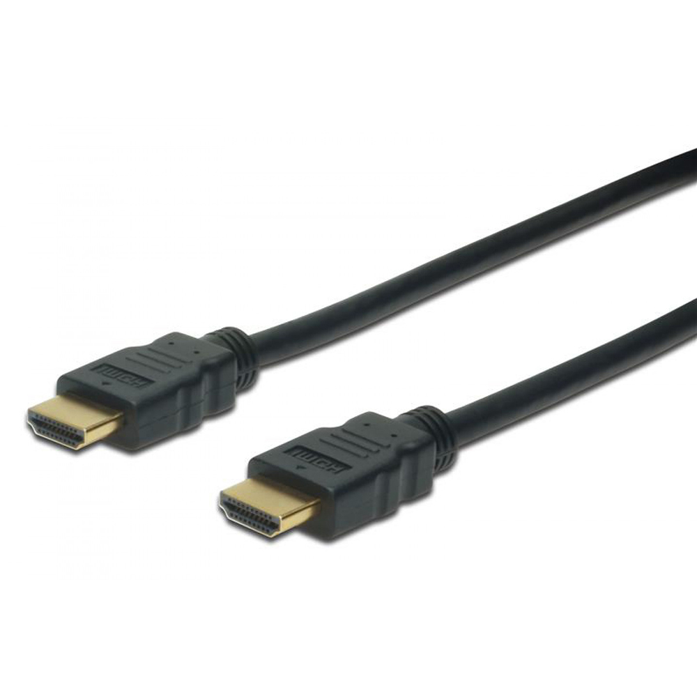 Кабель DIGITUS HDMI High speed + Ethernet (AM/AM) 10m, black