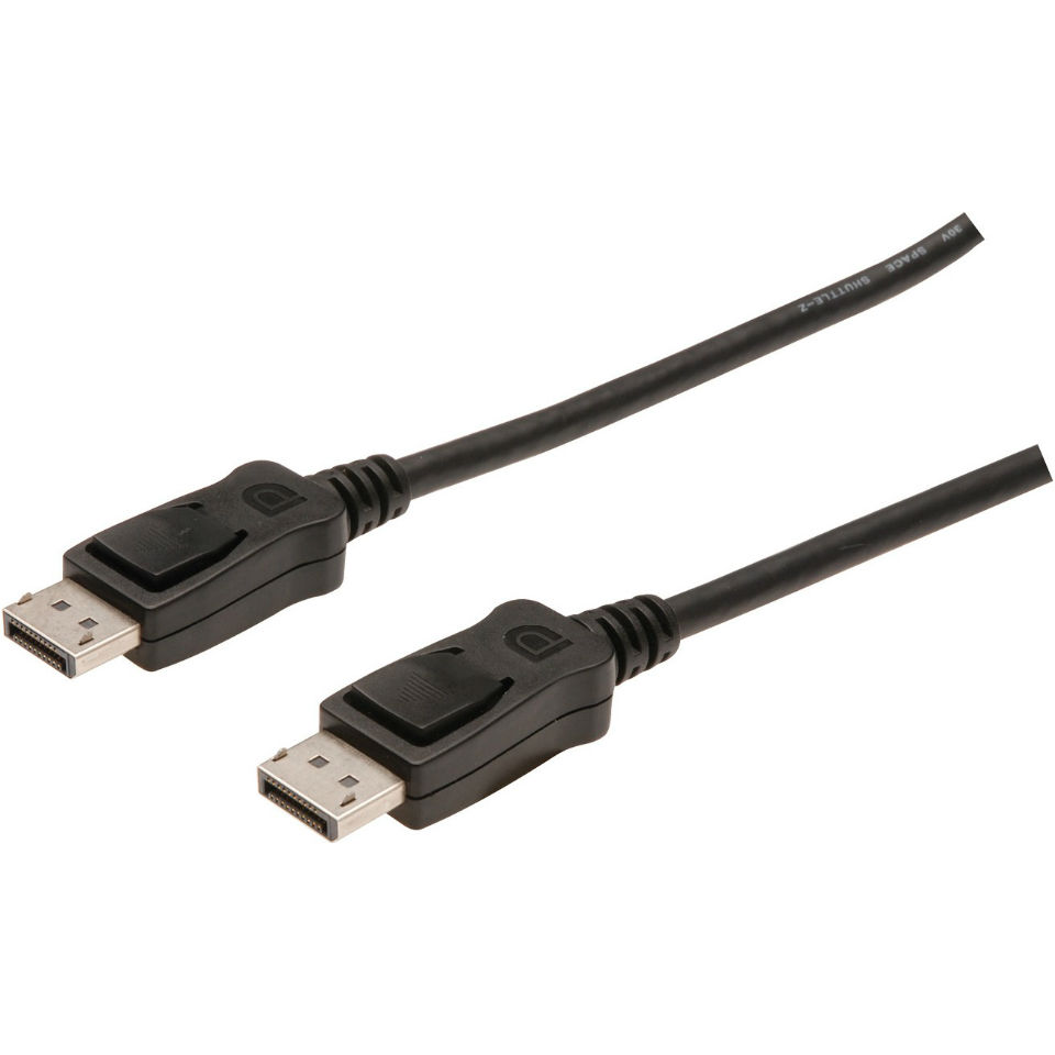 Кабель DIGITUS DisplayPort (AM/AM) 2m, black