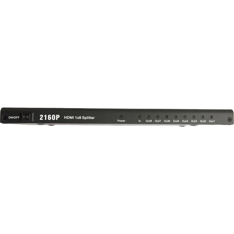 Сплиттер ATCOM HDMi Splitter 8port, UHD 4K (7688) Вид переходник