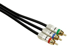 Кабель HAMA 79035 Кабель 3RCA-3RCA 75Ohm, 2m