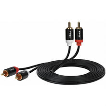 Кабель 2E 2RCA Plug -2RCA Plug Al 1.8 m (2EW-9668)