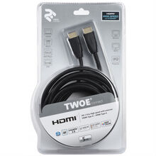 Кабель 2E HDMI 2.0 (AM/AM) Molding Type black 5m (2EW-1002-5m)
