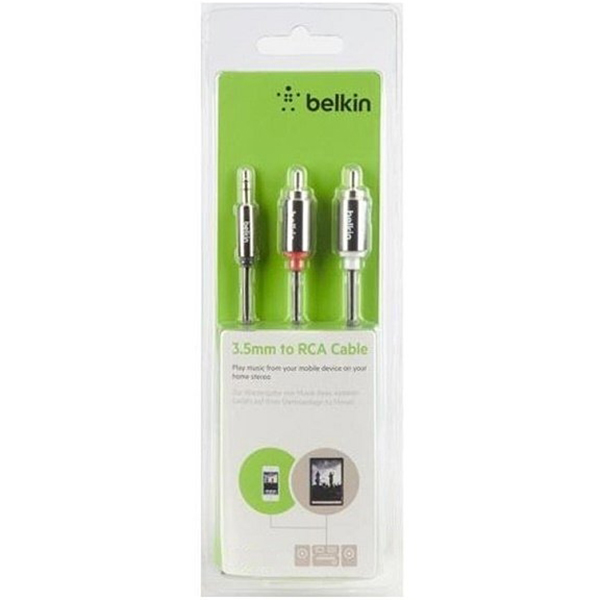 Кабель BELKIN jack 3.5мм-M/RCA-Mx2 1.5m (AV10092bf1.5M) Вид кабель