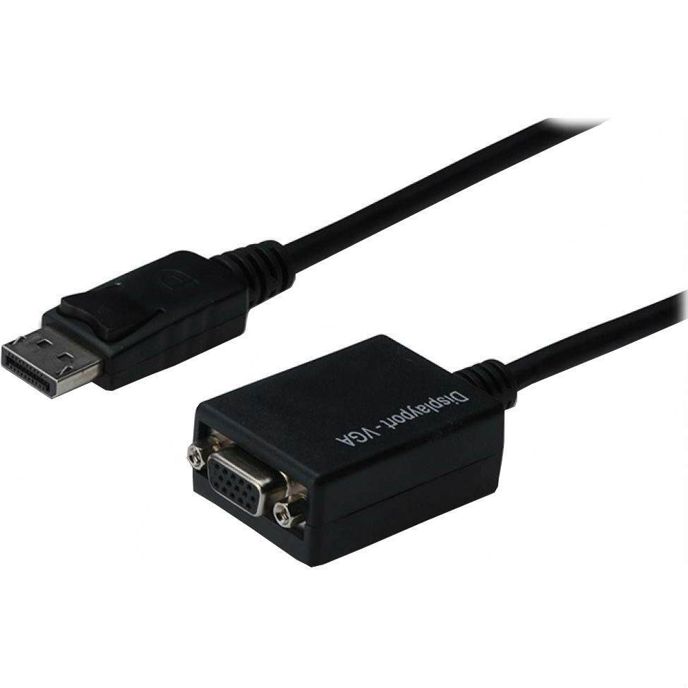 Кабель DIGITUS DisplayPort/VGA (DB-340403-001-S)