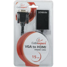 Перехідник CABLEXPERT HDMI - VGA + USB + 3.5 мм аудіо 0.15 м (A-VGA-HDMI-01)