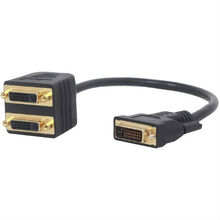 Розгалужувач CABLEXPERT DVI - 2 х DVI 0.3 м Black (A-DVI-2DVI-01)