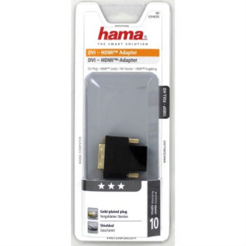 Перехідник HAMA DVI - HDMI (34035) Конектори мама-папа