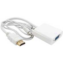 Перехідник EXTRADIGITAL HDMI - VGA, 0.15 м Gold (KBH1645)