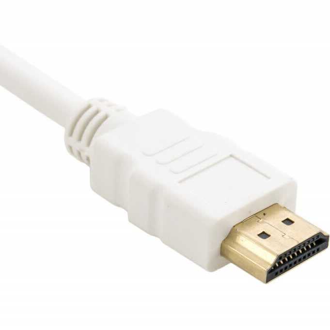 Переходник EXTRADIGITAL HDMI - VGA, 0.15м Gold (KBH1645) Коннекторы папа-мама