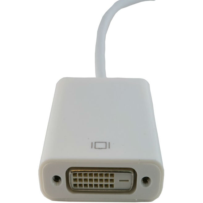 Переходник EXTRADIGITAL для Apple Mini DisplayPort - DVI 0.15 м (KBD1677) Тип разъема mini DisplayPort - DVI