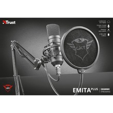 Мікрофон TRUST GXT252 Emita plus streaming microphone (22400)