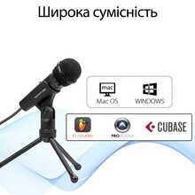 Микрофон PROMATE Tweeter-9 Black (tweeter-9.black)