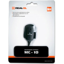 Микрофон REAL EL MC-10 Black (EL124300001)