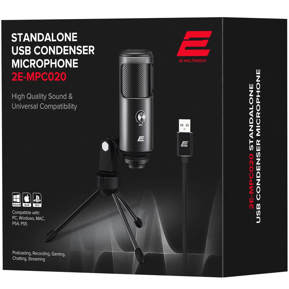 Фото Мікрофон 2E Maono AU-903 Streaming KIT USB (2E-MPC020)