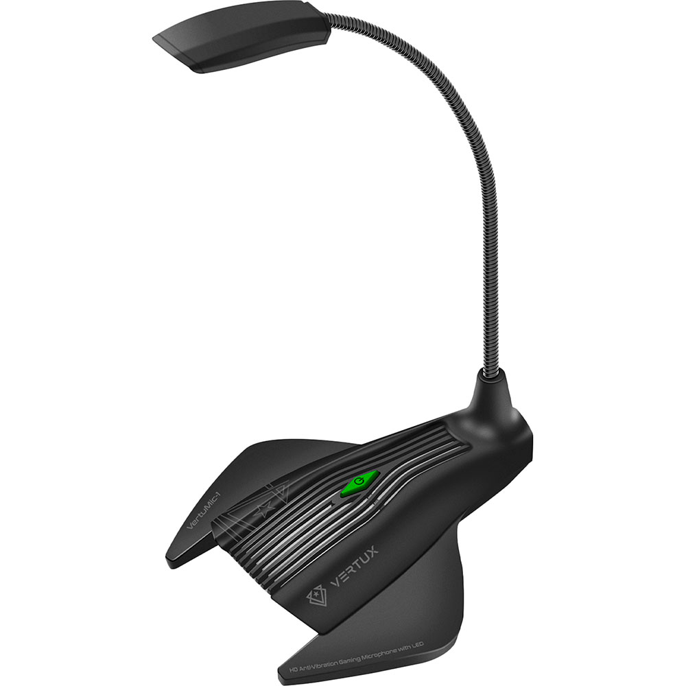 Микрофон Vertux VertuMic-1 LED USB Black (vertumic-1.black)